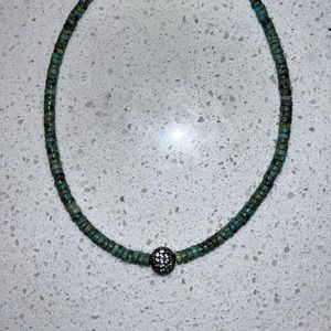 Green Beaded Choker